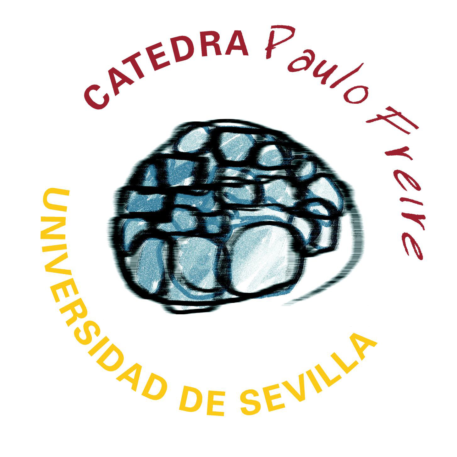 Logo Cátedra Paulo Freire en la Universidad de Sevilla